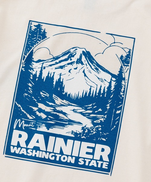KAVU(カブー)の「KAVU/カブー 2026 Rainier Tee/2026レイニア Tシャツ(Tシャツ/カットソー・メンズ・グレー/ナチュラル・X-LARGE/LARGE/MEDIUM)」の9枚目の写真