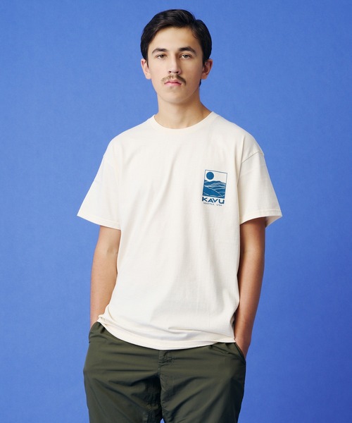KAVU(カブー)の「KAVU/カブー 2026 Rainier Tee/2026レイニア Tシャツ(Tシャツ/カットソー・メンズ・グレー/ナチュラル・X-LARGE/LARGE/MEDIUM)」の11枚目の写真