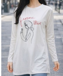 Re:Birth（リバース）の「【Re:Birth＋】オーナメントデザインチュニック（ワンピース）」