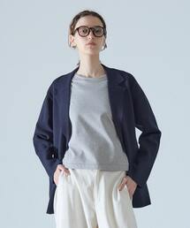 クルーネック長袖Tシャツ