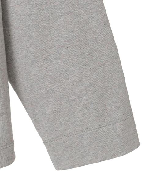LOGEMENT DE CLAIRE(ロジュモンドクレール)の「クルーネック長袖Tシャツ(Tシャツ/カットソー・レディース・オフホワイト/グレー/ブラック・FREE)」の20枚目の写真