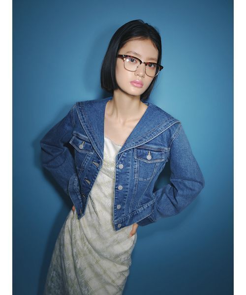LILY BROWN(リリーブラウン)の「ドレープキャミワンピース(ワンピース・レディース・マルチ/ブラック/アイボリー・1/0)」の5枚目の写真