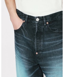KENZO（ケンゾー）の「ターンアップワイド フィット ジーンズ イン ジャパニーズ デニム（デニムパンツ）」