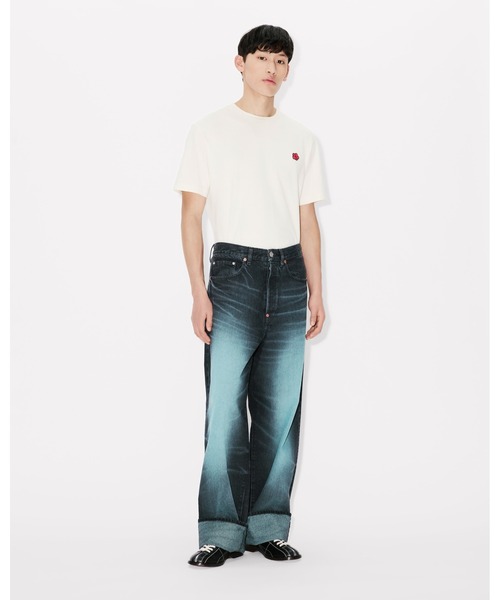 KENZO(ケンゾー)の「ターンアップワイド フィット ジーンズ イン ジャパニーズ デニム(デニムパンツ・メンズ・ブルー系その他・30/28/31)」の6枚目の写真