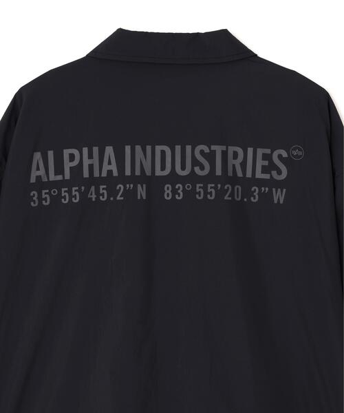 Alpha Industries（アルファインダストリーズ）の「Alpha Industries/アルファ インダストリーズ/LIGHTWEIGHT RELAXED COACHES /ライトウェイト リラックスド コーチ（ミリタリージャケット・メンズ・ブラック・S/M/L/XL）」の10枚目の写真