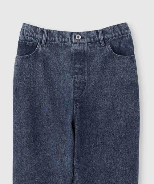 Mac-House（マックハウス）の「Idnes 　デニムイージーカーブパンツ（デニムパンツ・レディース・ブルー/サックスブルー・M/L）」の13枚目の写真