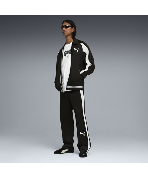 PUMA(プーマ)の「PUMA プーマ メンズ T7 リラックスド ビッグ キャット オープン トラックパ(その他パンツ・メンズ・ブラック/ネイビー・LARGE/SMALL/XX-LARGE/X-LARGE/MEDIUM)」の4枚目の写真