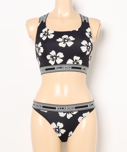 BILLABONG(ビラボン)の「BILLABONG ウィメンズ HIGH NECK SURF CAPSU 水着 【2026年春夏モデル】(水着・レディース・ホワイト/ブラック/ブルー系その他/ブルー系その他2/ブラック系その他・MEDIUM/SMALL/LARGE)」の3枚目の写真