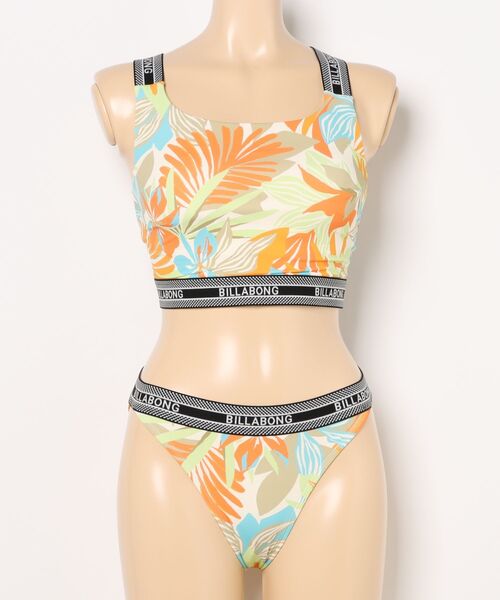 BILLABONG(ビラボン)の「BILLABONG ウィメンズ HIGH NECK SURF CAPSU 水着 【2026年春夏モデル】(水着・レディース・ホワイト/ブラック/ブルー系その他/ブルー系その他2/ブラック系その他・MEDIUM/SMALL/LARGE)」の2枚目の写真