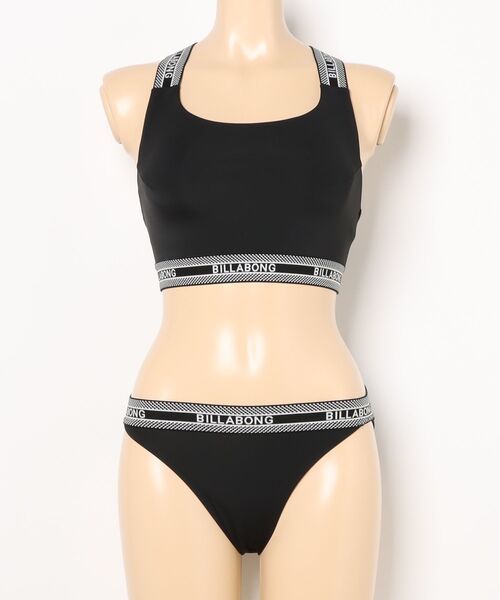 BILLABONG(ビラボン)の「BILLABONG ウィメンズ HIGH NECK SURF CAPSU 水着 【2026年春夏モデル】(水着・レディース・ホワイト/ブラック/ブルー系その他/ブルー系その他2/ブラック系その他・MEDIUM/SMALL/LARGE)」の1枚目の写真