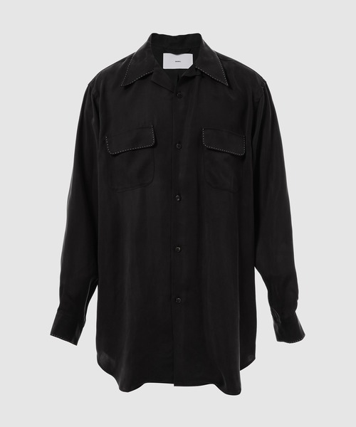 Рубашка с контрастной отделкой строчкой (Top Stitch Shirt)