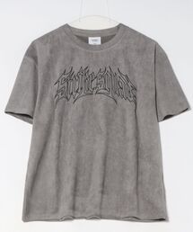 フェイクスウェードTシャツ