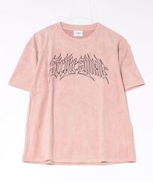 フェイクスウェードTシャツ