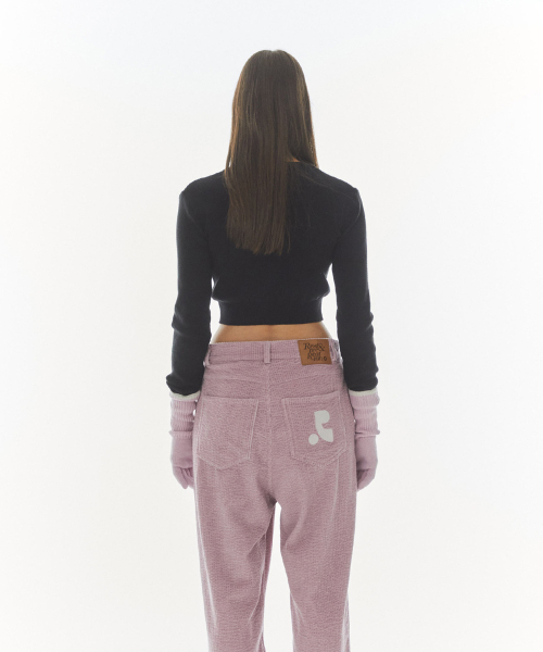 Rest&Recreation(レストアンドレクリエーション)の「CROPPED KNIT CARDIGAN - BLACK(カーディガン/ボレロ・レディース・その他・ONE)」の5枚目の写真