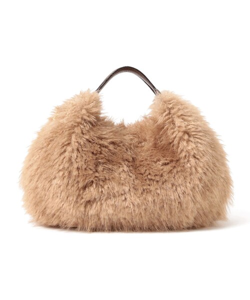 Demi-Luxe BEAMS（デミルクス ビームス）の「VIOLAd’ORO / ELMO エコファー バッグ（トートバッグ・レディース・ベージュ・ONE SIZE）」の9枚目の写真