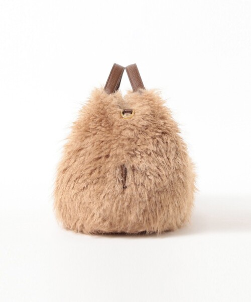 Demi-Luxe BEAMS（デミルクス ビームス）の「VIOLAd’ORO / ELMO エコファー バッグ（トートバッグ・レディース・ベージュ・ONE SIZE）」の8枚目の写真