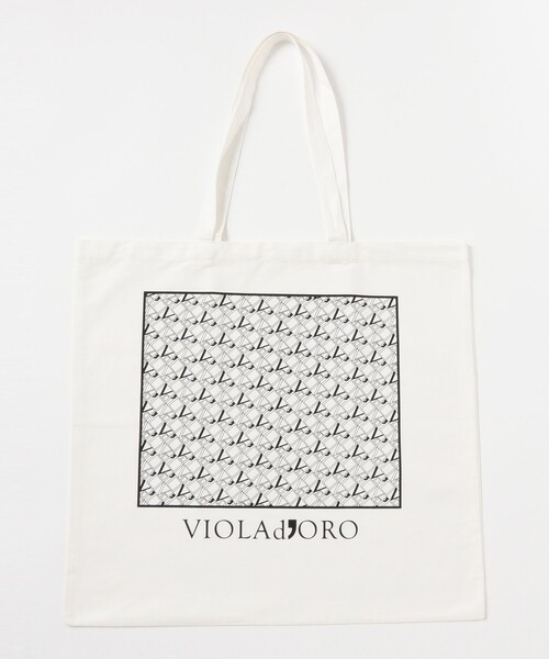 Demi-Luxe BEAMS（デミルクス ビームス）の「VIOLAd’ORO / ELMO エコファー バッグ（トートバッグ・レディース・ベージュ・ONE SIZE）」の2枚目の写真