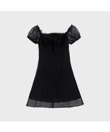 ワンピース ALKI ALKA. Puff Chiffon Mini Dress ALKI ALKA｜アルキアルカのワンピース/ドレス通販 - ZOZOTOWN