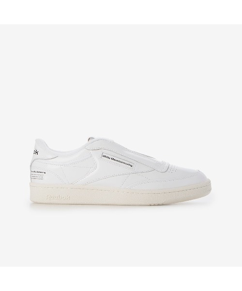 Reebok(リーボック)の「ホワイトマウンテニアリング クラブシー 85 ヴィンテージ / White Mountaineering CLUB C 85 VINTAGE(スニーカー・メンズ・ホワイト/ブラック・24.0cm/24.5cm/23.5cm/23.0cm/22.5cm)」の12枚目の写真