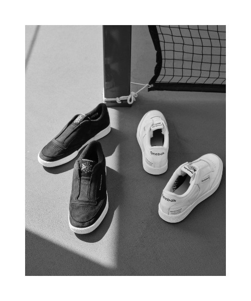 Reebok(リーボック)の「ホワイトマウンテニアリング クラブシー 85 ヴィンテージ / White Mountaineering CLUB C 85 VINTAGE(スニーカー・メンズ・ホワイト/ブラック・24.0cm/24.5cm/23.5cm/23.0cm/22.5cm)」の6枚目の写真