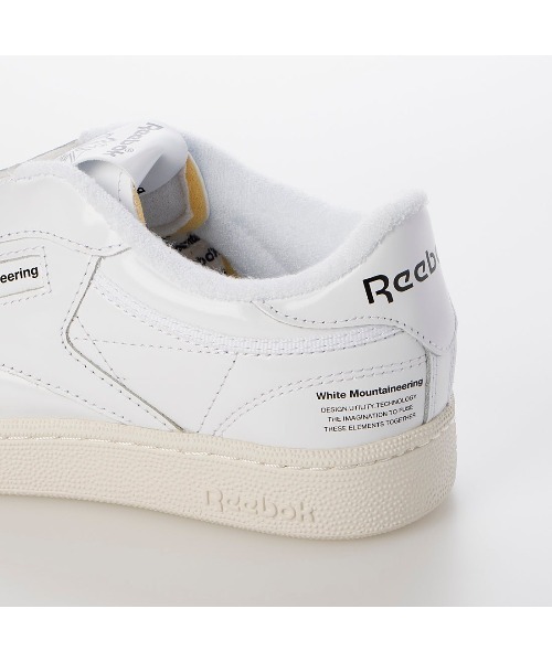 Reebok(リーボック)の「ホワイトマウンテニアリング クラブシー 85 ヴィンテージ / White Mountaineering CLUB C 85 VINTAGE(スニーカー・メンズ・ホワイト/ブラック・24.0cm/24.5cm/23.5cm/23.0cm/22.5cm)」の13枚目の写真