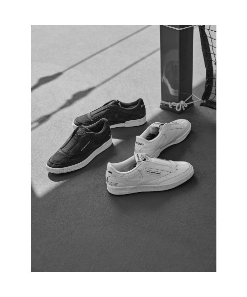 Reebok(リーボック)の「ホワイトマウンテニアリング クラブシー 85 ヴィンテージ / White Mountaineering CLUB C 85 VINTAGE(スニーカー・メンズ・ホワイト/ブラック・24.0cm/24.5cm/23.5cm/23.0cm/22.5cm)」の16枚目の写真