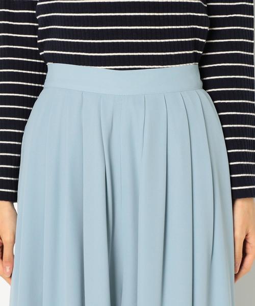 Another Edition（アナザーエディション）の「エアリータックパンツ（ライトブルー）/AEMFC AIRY TUCK SAX（その他パンツ・レディース・ライトブルー・FREE）」の7枚目の写真