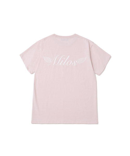 ROYAL OAK（ロイヤル・オーク）の「MILOS TEE（Tシャツ/カットソー・レディース・ライトピンク・FREE）」の2枚目の写真