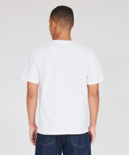 HANES(ヘインズ)の「Hanes BEEFY Tシャツ/HM1-D001(Tシャツ/カットソー・メンズ・ホワイト/杢グレー/ブラック/ネイビー/ダークグレー・M/S/XL/L)」の9枚目の写真