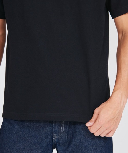 HANES(ヘインズ)の「Hanes BEEFY Tシャツ/HM1-D001(Tシャツ/カットソー・メンズ・ホワイト/杢グレー/ブラック/ネイビー/ダークグレー・M/S/XL/L)」の14枚目の写真