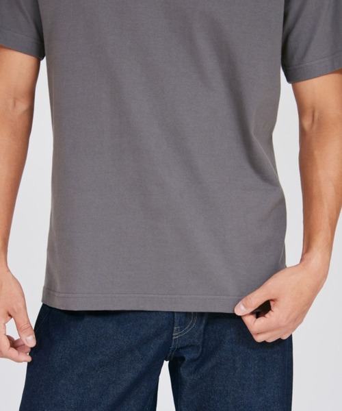 HANES(ヘインズ)の「Hanes BEEFY Tシャツ/HM1-D001(Tシャツ/カットソー・メンズ・ホワイト/杢グレー/ブラック/ネイビー/ダークグレー・M/S/XL/L)」の17枚目の写真