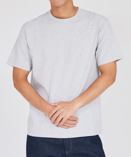 HANES(ヘインズ)の「Hanes BEEFY Tシャツ/HM1-D001(Tシャツ/カットソー・メンズ・ホワイト/杢グレー/ブラック/ネイビー/ダークグレー・M/S/XL/L)」の20枚目の写真