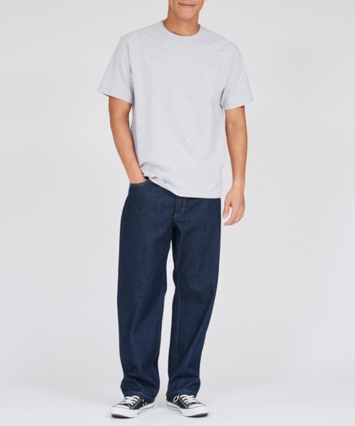 HANES(ヘインズ)の「Hanes BEEFY Tシャツ/HM1-D001(Tシャツ/カットソー・メンズ・ホワイト/杢グレー/ブラック/ネイビー/ダークグレー・M/S/XL/L)」の21枚目の写真