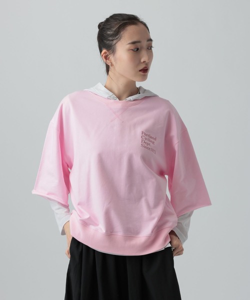 セール】ミニ裏毛アソート5分袖プルオーバー 639423（Tシャツ