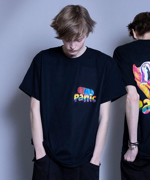 MILKBOY(ミルクボーイ)の「PANIC CLOWN Tシャツ(Tシャツ/カットソー・メンズ・B/A・L/M)」の1枚目の写真