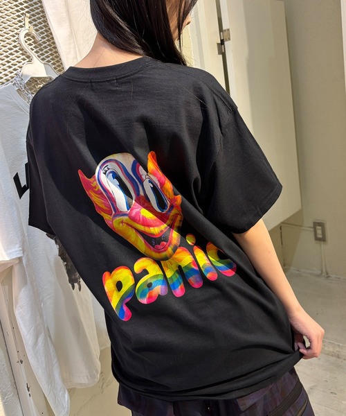 MILKBOY(ミルクボーイ)の「PANIC CLOWN Tシャツ(Tシャツ/カットソー・メンズ・B/A・L/M)」の4枚目の写真