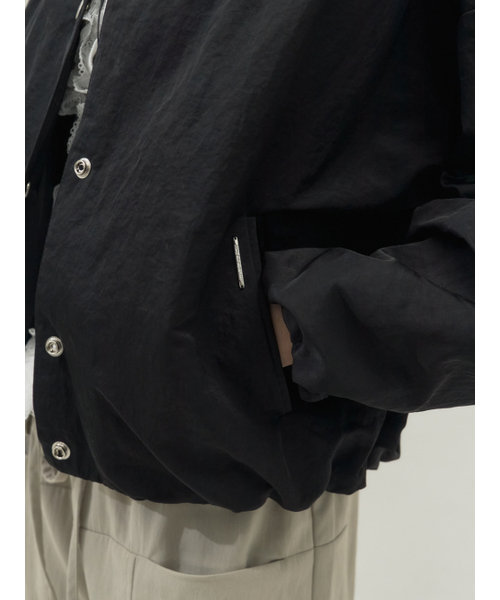Sorry,Too Much Love(ソーリートゥーマッチラブ)の「Soft Air Short Coach Jacket_Black(ナイロンジャケット・レディース・その他・FREE)」の5枚目の写真