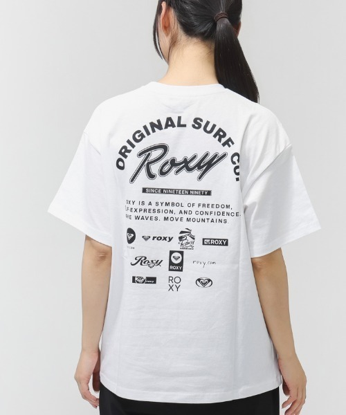 ROXY(ロキシー)の「ロキシー ROXY ORIGINAL SURF(Tシャツ/カットソー・レディース・ブラック/ブラウン/ホワイト・S/M/L)」の2枚目の写真