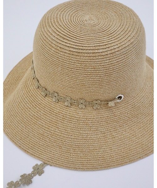 JUMELLE(ジュメロ)の「フラワーレースハット(ハット・レディース・アイボリー・FREE)」の13枚目の写真