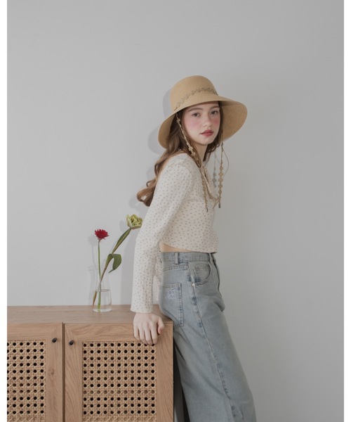 JUMELLE(ジュメロ)の「フラワーレースハット(ハット・レディース・アイボリー・FREE)」の9枚目の写真