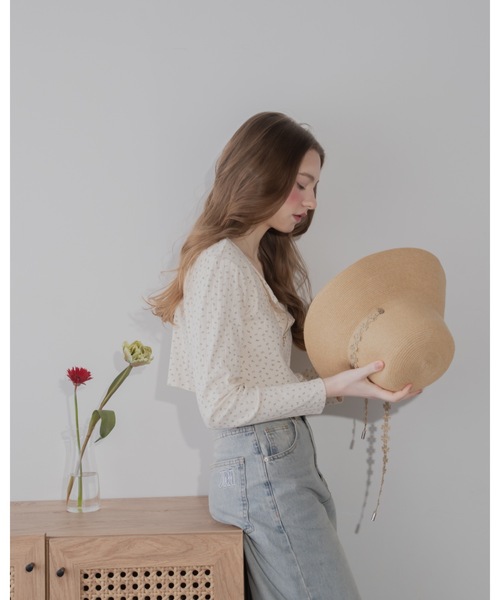 JUMELLE(ジュメロ)の「フラワーレースハット(ハット・レディース・アイボリー・FREE)」の10枚目の写真