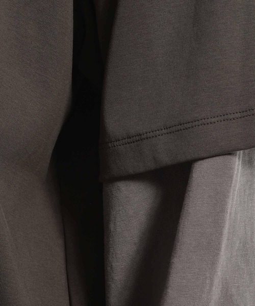 HARE（ハレ）の「Inner layerカットソー(HARE)（Tシャツ/カットソー・メンズ・グレー/ブラック・FREE）」の13枚目の写真