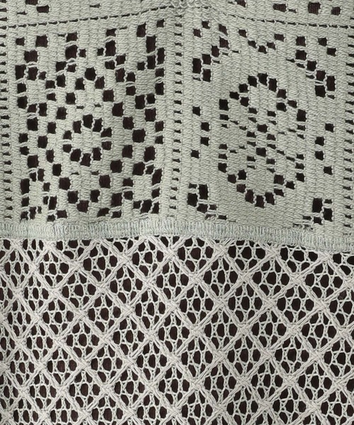 studio CLIP（スタディオクリップ）の「レース切り替えスキッパープルオーバー（Tシャツ/カットソー・レディース・カーキ/ホワイト/ブラウン・FREE）」の10枚目の写真