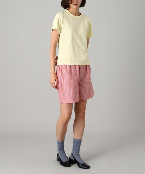 forget-me-nots（フォーゲットミーノッツ）の「Side Tie Boxer HGUN034（その他パンツ・レディース・ピンク/ブラック・SMALL）」の2枚目の写真