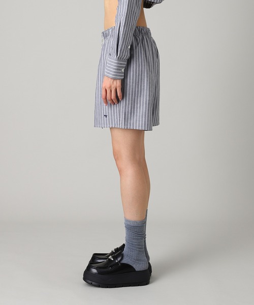 forget-me-nots（フォーゲットミーノッツ）の「Side Tie Boxer HGUN034（その他パンツ・レディース・ピンク/ブラック・SMALL）」の4枚目の写真
