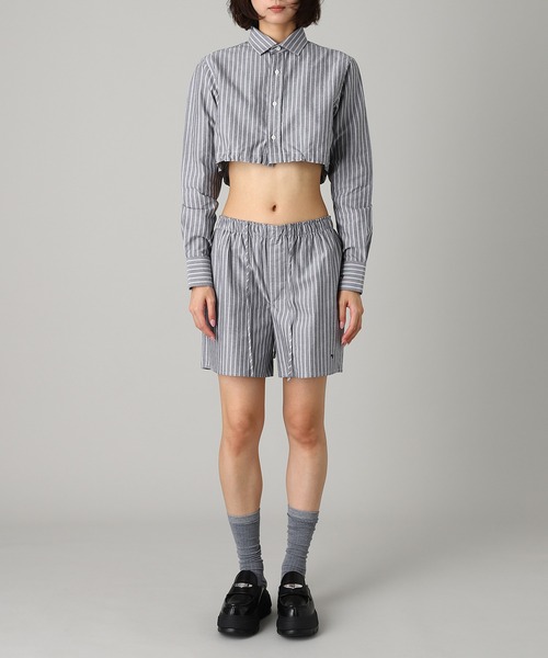 forget-me-nots（フォーゲットミーノッツ）の「Side Tie Boxer HGUN034（その他パンツ・レディース・ピンク/ブラック・SMALL）」の6枚目の写真