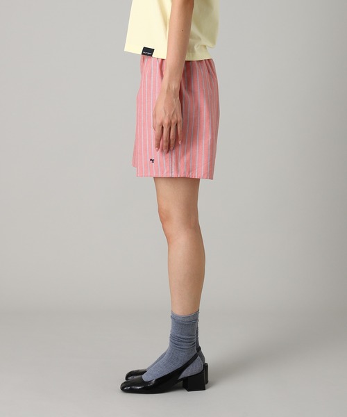 forget-me-nots（フォーゲットミーノッツ）の「Side Tie Boxer HGUN034（その他パンツ・レディース・ピンク/ブラック・SMALL）」の8枚目の写真