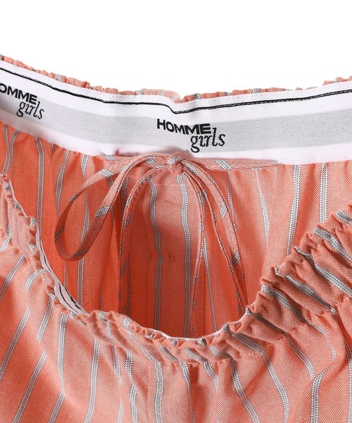 forget-me-nots（フォーゲットミーノッツ）の「Side Tie Boxer HGUN034（その他パンツ・レディース・ピンク/ブラック・SMALL）」の17枚目の写真