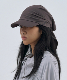 WELLBEING EXPRESS（ウェルビーイングエクスプレス）の「Scarf Cap Brown（キャップ）」