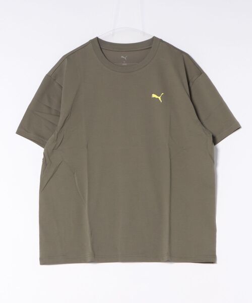 PUMA（プーマ）の「《PUMA》ESS ELEVATED COOL BK PT Tシャツ（Tシャツ/カットソー・メンズ・ブラック/ホワイト/グリーン系その他・XXL/XL/L/M/S）」の3枚目の写真